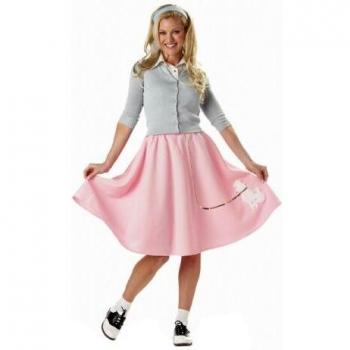 1950er Rosa Kostüm für Erwachsene – Small – California