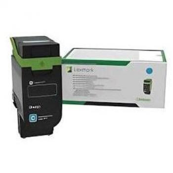Lexmark cartouche de toner cyan originale à rendement élevé LCCP, LRP