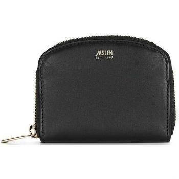 Monedero de mujer Georgia de piel con protección RFID en color negro