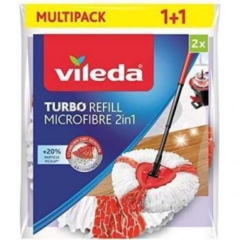 Cabezal de Mopa Vileda Turbo 2 en 1 (2 UDS)