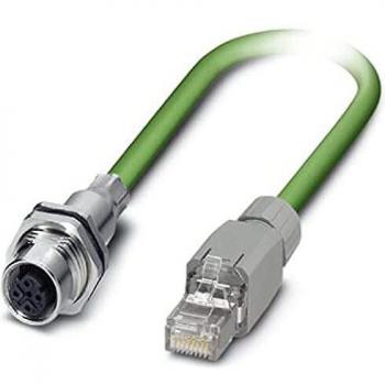 Cavo Ethernet M12/RJ45 1m Cat 5e SF/UTP