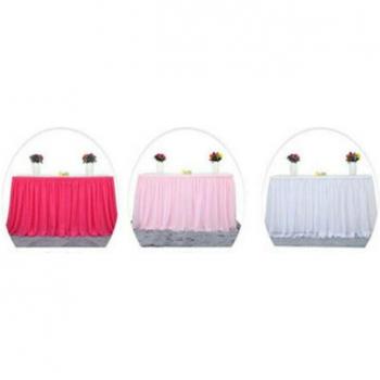 Birthday Party Table Skirt