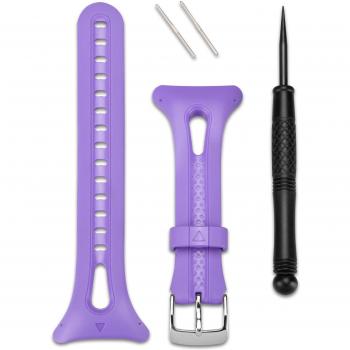 Cinturino viola per orologio sportivo Garmin Forerunner 10/15