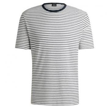 Boss Maglia Taut 28 Blu Scuro Regular Fit
