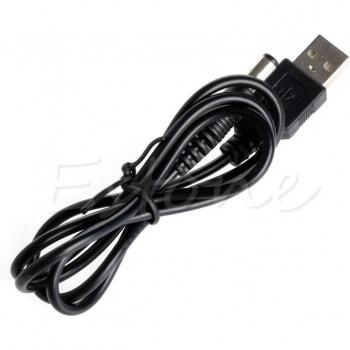 USB to 5.5mm/2.1mm DC Power Cable