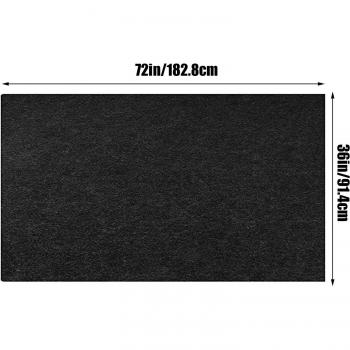 Heat Insulation Non-Slip Mat for Fireplaces