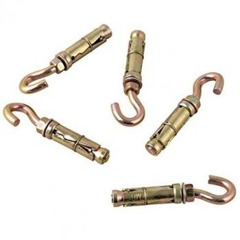 Five‑Piece M8 Hook Bolt Anchors – JDS Hardware