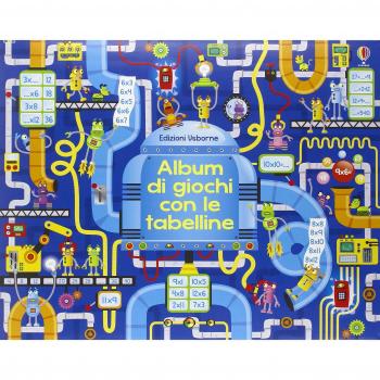 Album di giochi con le tabelline