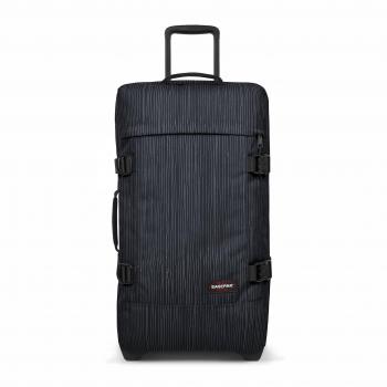 Eastpak M Reise-Transversalkoffer 67 cm / 78 Liter – Stripe‑It Cloud (EK62L31W)