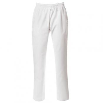 Jerseyhose TRIGEMA TRIGEMA Freizeithose aus 100% Baumwolle Gr. XL, US-Größen, weiß, Herren, 100% Baumwolle, Hosen