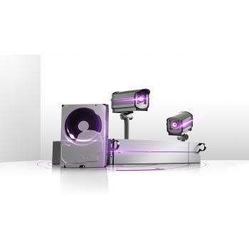 WDC Purple 500 GB Videoüberwachungslaufwerk – 3,5‑Zoll, 64 MB Cache, SATA 6 Gb/s – WD05PURZ