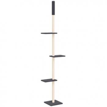 VidaXL Katzenbaum Deckenhoch Dunkelgrau 267,5-297,5 cm