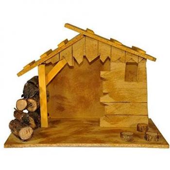 Capanna Rosa Legno Vuota Luminoso