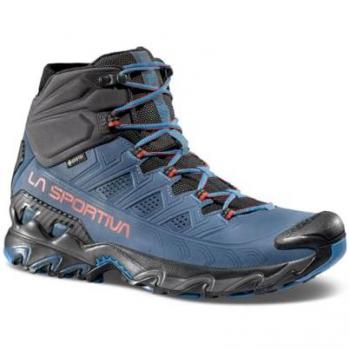 Scarponi La Sportiva Ultra Raptor II Mid Leather GORE‑TEX Blu Nero 45
