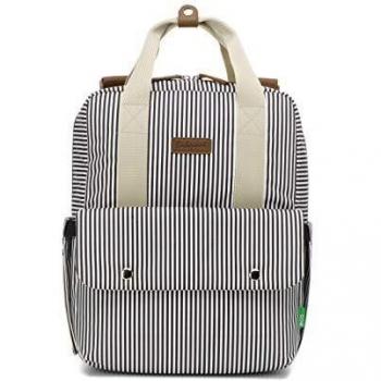 Babymel Wickeltasche Wickelrucksack Georgi Navy Streifen