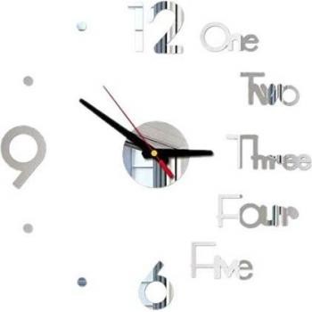 MirroTime 3D: Reloj de Pared Silencioso
