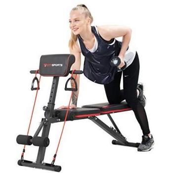 Multifunktion Hantelbank Set für Ganzkörpertraining