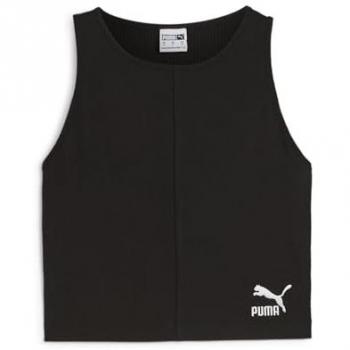 Puma Select Maglia Crop Senza Maniche Nera M