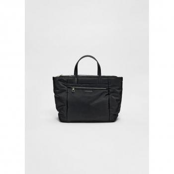 Shopper Nero Stradivarius con Cerniera
