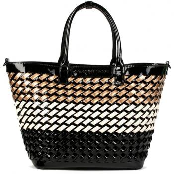 Donna Lola Casademunt – Borsa Vernice Intrecciata
