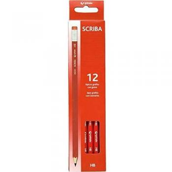 Scriba 28250 Lápices HB – 12 unidades con goma