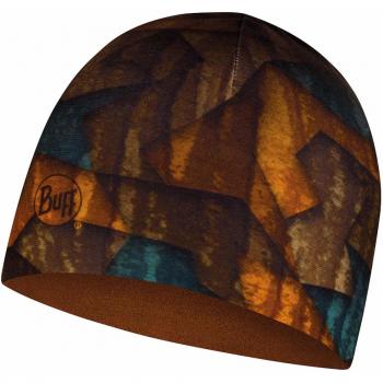 BUFF Child Wolf Militär‑Fleece‑Cap – Einheitsgröße, braun/grün, für kleine Soldaten