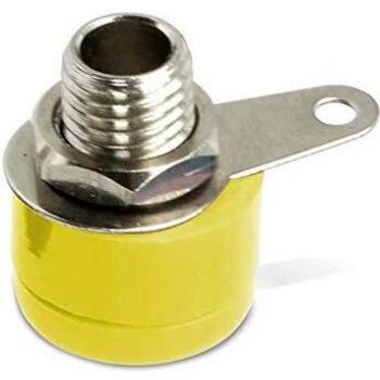 DAYTOOLS Klinkenstecker TB-4FY/5 mit Lötfahne, gelb, 5 Stück