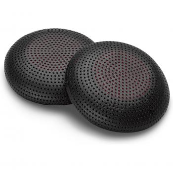 Poly BlackWire Leatherette Ear Shields – Duo