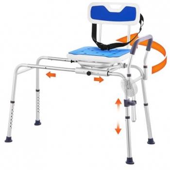 Banc d’accès au bain VEVOR, antidérapant, siège pivotant 360°