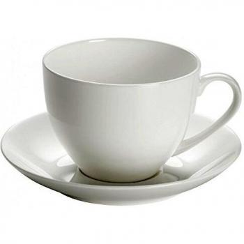 Maxwell & Williams Cashmere White Tea Cup and Saucer, 230 ml
