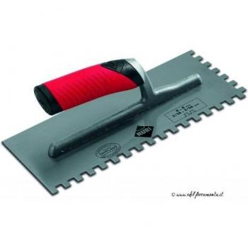Peigne INOX Rubiflex 28 cm, Rubi 6 x 6 mm – mâchoire carrée