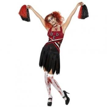 Halloween Zombie Cheerleader Kostüm