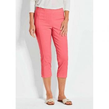 LOUISA Bengalinhose 7/8 – Super‑Stretch, Koralle, Gr. 22 (Goldner Fashion)