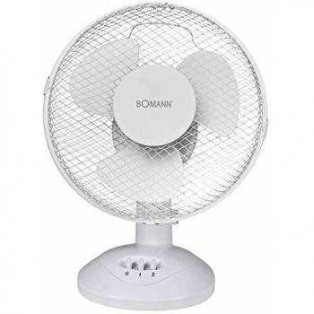 Ventilateur de table avec pales blanches Bomann VL 1137 CB