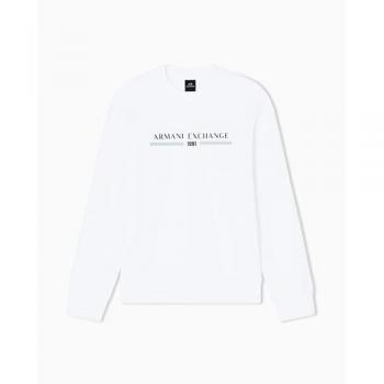 Sudadera Blanca Básica A|X Armani Exchange XL