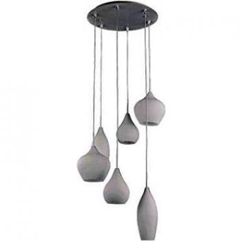 Netlighting Soft 6 Light Spiral Cluster Ceiling Pendant