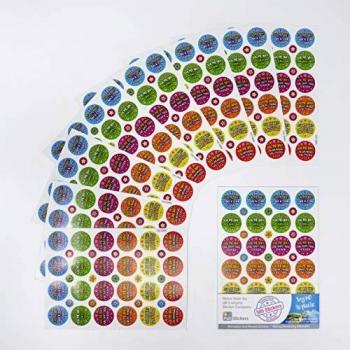 Fun Stickers 585 Ask Me Why A5 Pack of 15 Mars 1914 FS27017