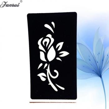 Women’s Rose Floral Henna Tattoo Stencils AG221
