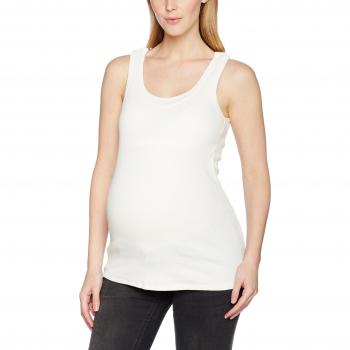 Weißes Maternity Langarmshirt „Ada“ – Bellybutton, geeignet für die Mutterschaft, 38 (M)