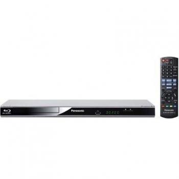 Panasonic DMP-BD75EG-S Blu-ray-Player (HDMI, Upscaler 1080p, USB) silber