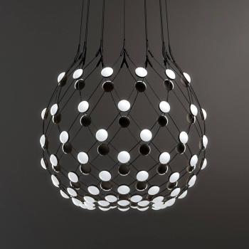 Suspension Mesh Luceplan Ø 80 cm avec fil de 5 m