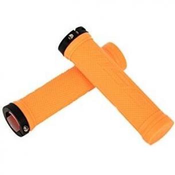Puños MSC Grip01 para Bicicleta, Naranja, 130 mm