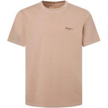Pepe Jeans T-Shirt a Maniche Corte Jacko Beige Concrete XS
