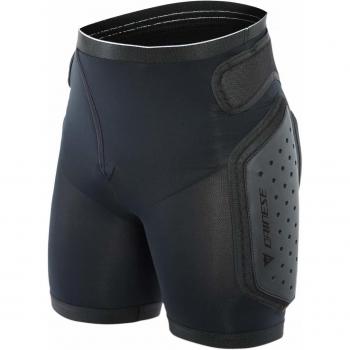 Pantaloni Protettivi Dainese Action Shorts EVO con Protezioni 3D per Sci e Snowboard, Acolchati, Nero/Bianco