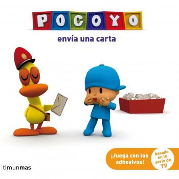Pocoyo envia carta Libro adhesivos