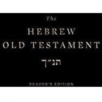 The Hebrew Old Testament, Reader's Edition