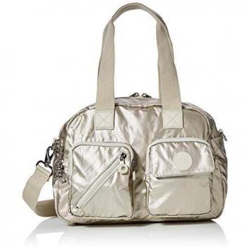 Bolso Kipling Defea Up, Dorado, 33x24.5x19 cm