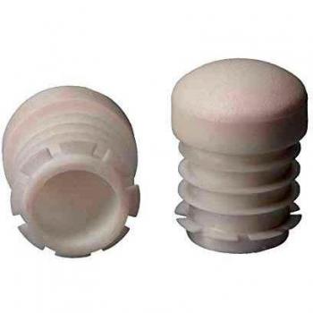 Embout blanc circulaire 30mm