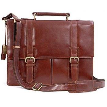 Visconti Premium Leather Briefcase