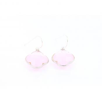 Orecchini in Argento a Forma di Fiore Capucine